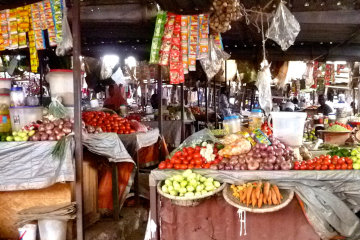 There is nowhere quite so colourful as a Rwandan market*