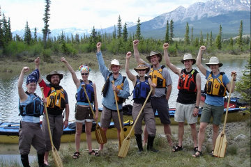 The expedition sets off.