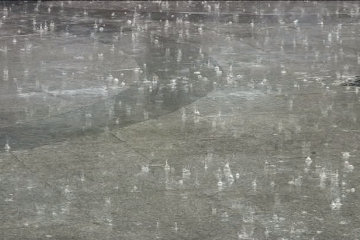 Oh how it rained - and oh how grateful we were!