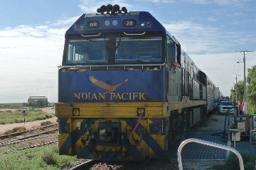 The mighty engine which pulled us across the Nullabor*