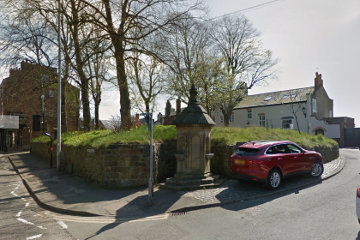 St Giles cemetery stands at a busy junction in Chester*
