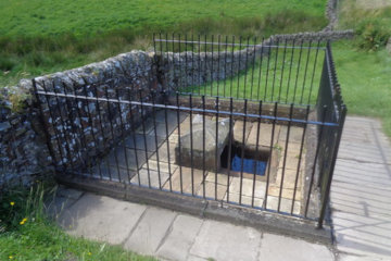 The villagers used Mompesson's Well, disinfected with vinegar, to pay for goods from outside the village*