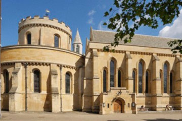 The round nave of the Temple is modelled on Jerusalem's Dome of the Rock*