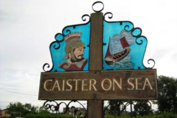 The village sign boasts of its Roman past*