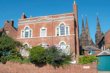 The home of Dr Erasmus Darwin*
