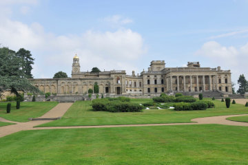Great Whittley Hall, now, alas,  a stately ruin*