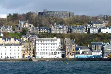 McCaig's Folly crowns the hill above Oban*