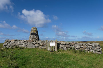 The remains of Flora MacDonald's cottage*