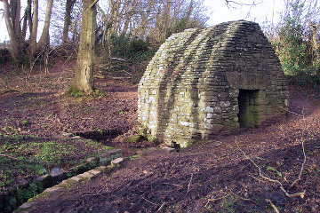 Brecon's holy well sits in a peaceful glade above the town.*